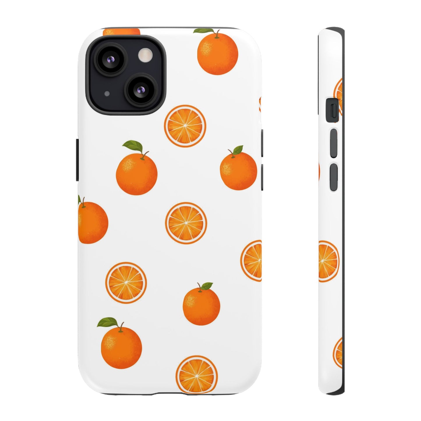 Orange - Seamless Pattern Tough Phone Case
