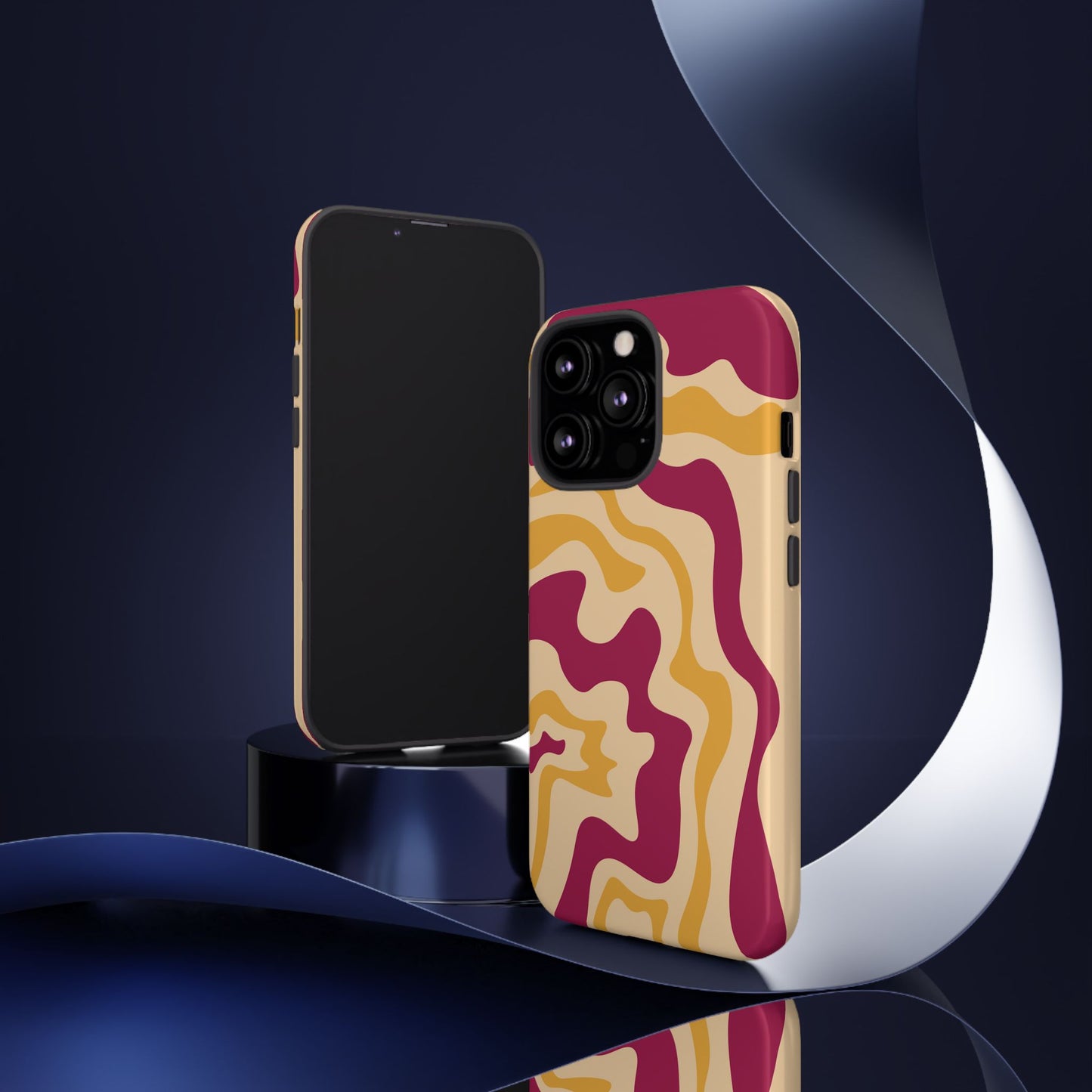 Cherry Bloom - Swirl Pattern Tough Phone Case
