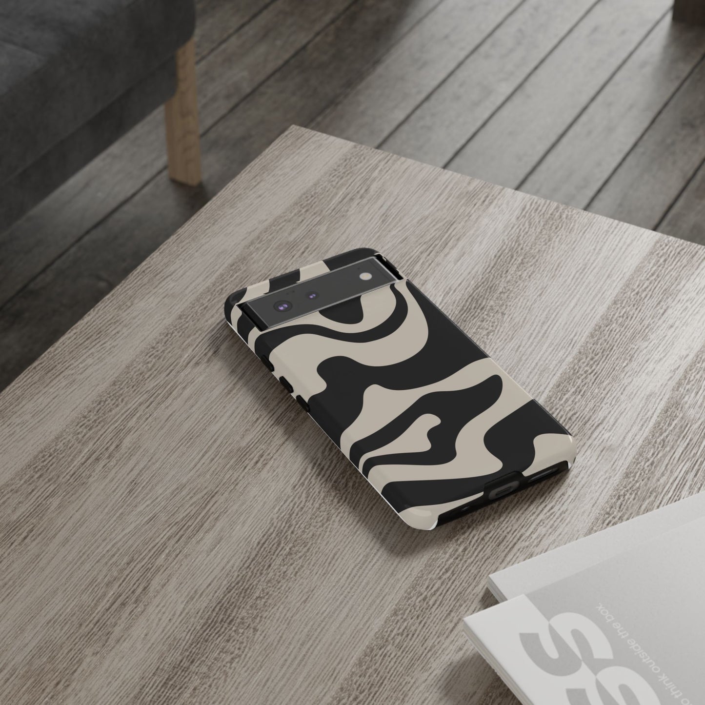 Night Wave - Swirl Pattern Tough Phone Case