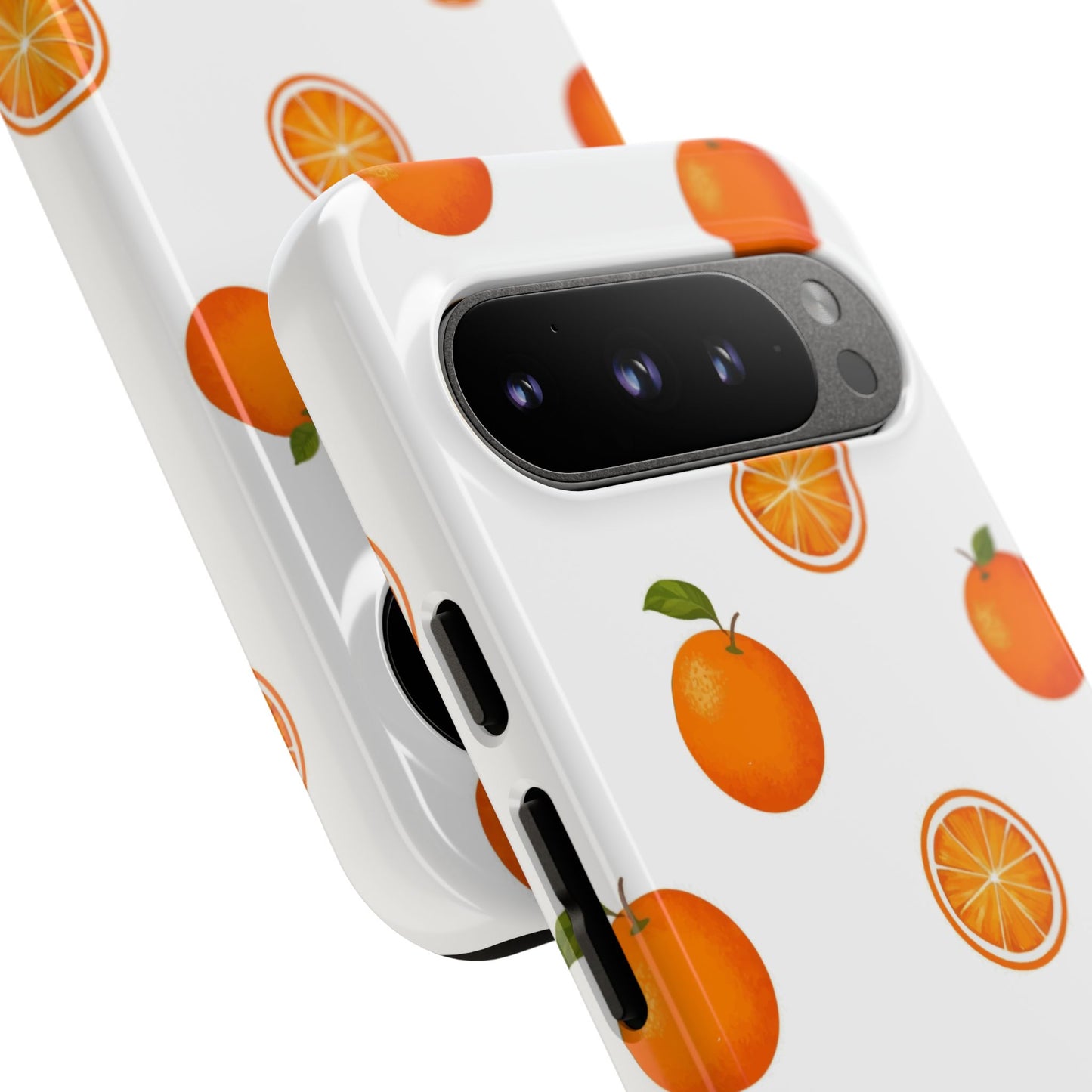 Orange - Seamless Pattern Tough Phone Case
