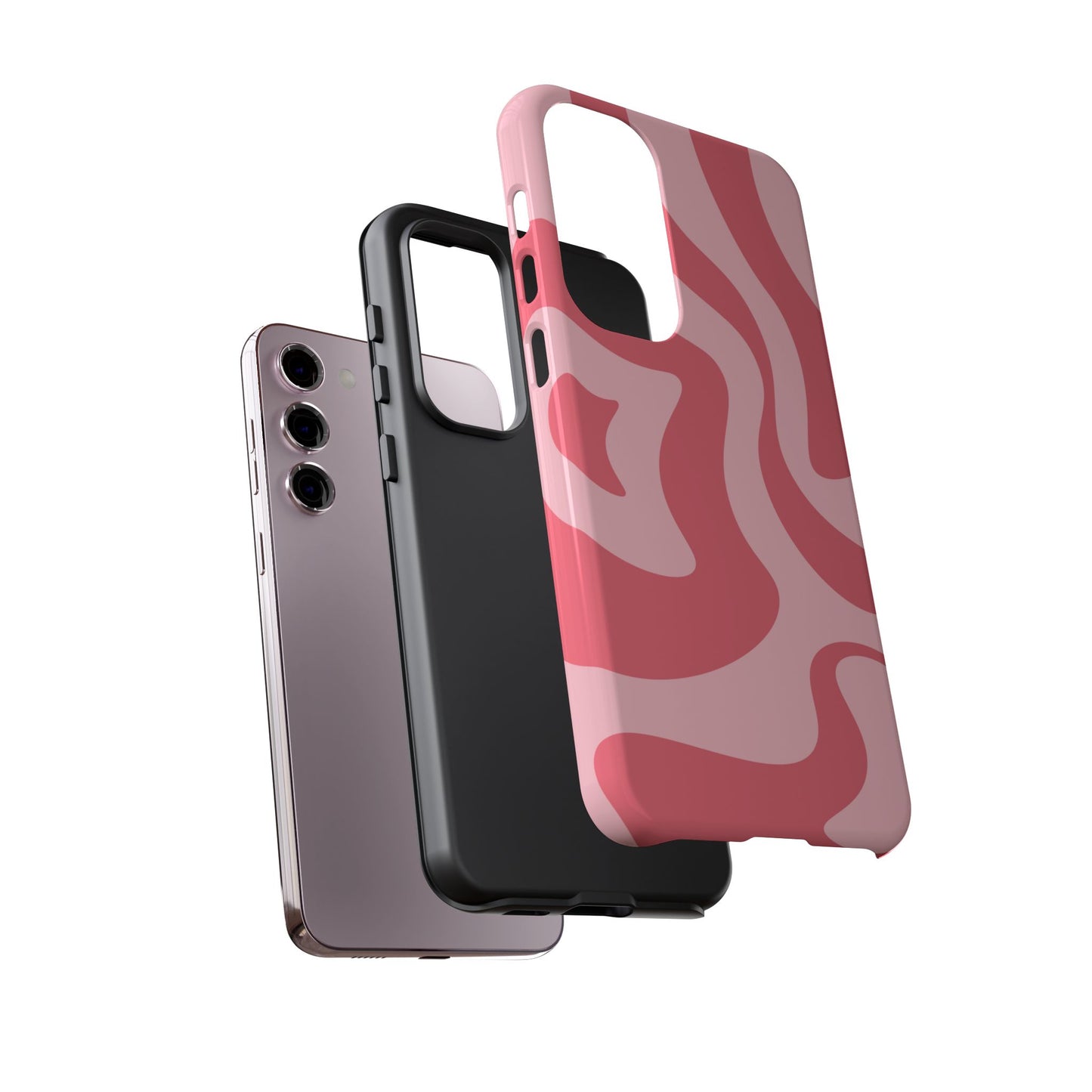 Rosé - Swirl Pattern Tough Phone Case