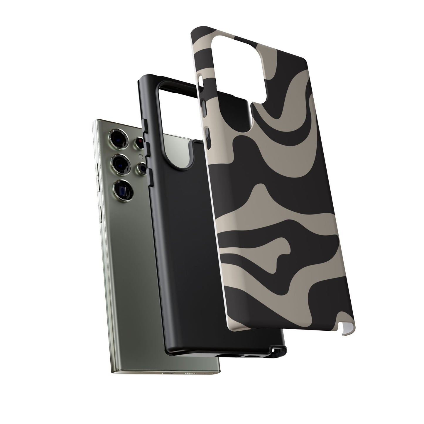 Night Wave - Swirl Pattern Tough Phone Case
