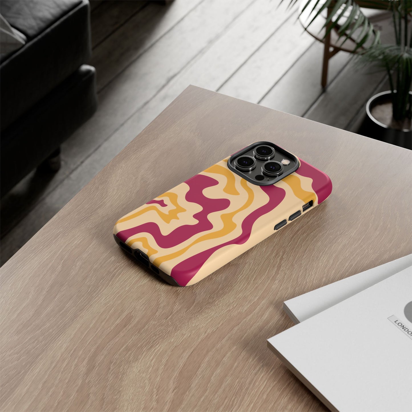 Cherry Bloom - Swirl Pattern Tough Phone Case