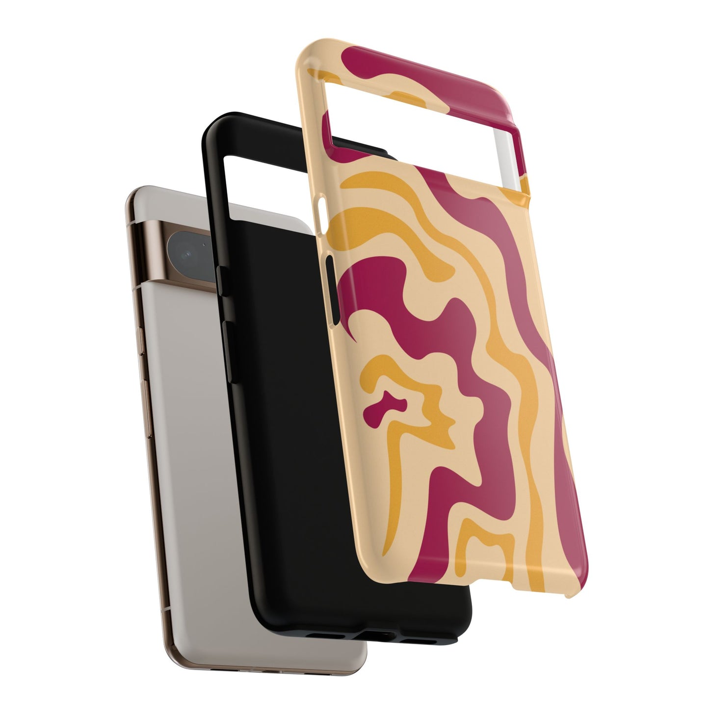 Cherry Bloom - Swirl Pattern Tough Phone Case