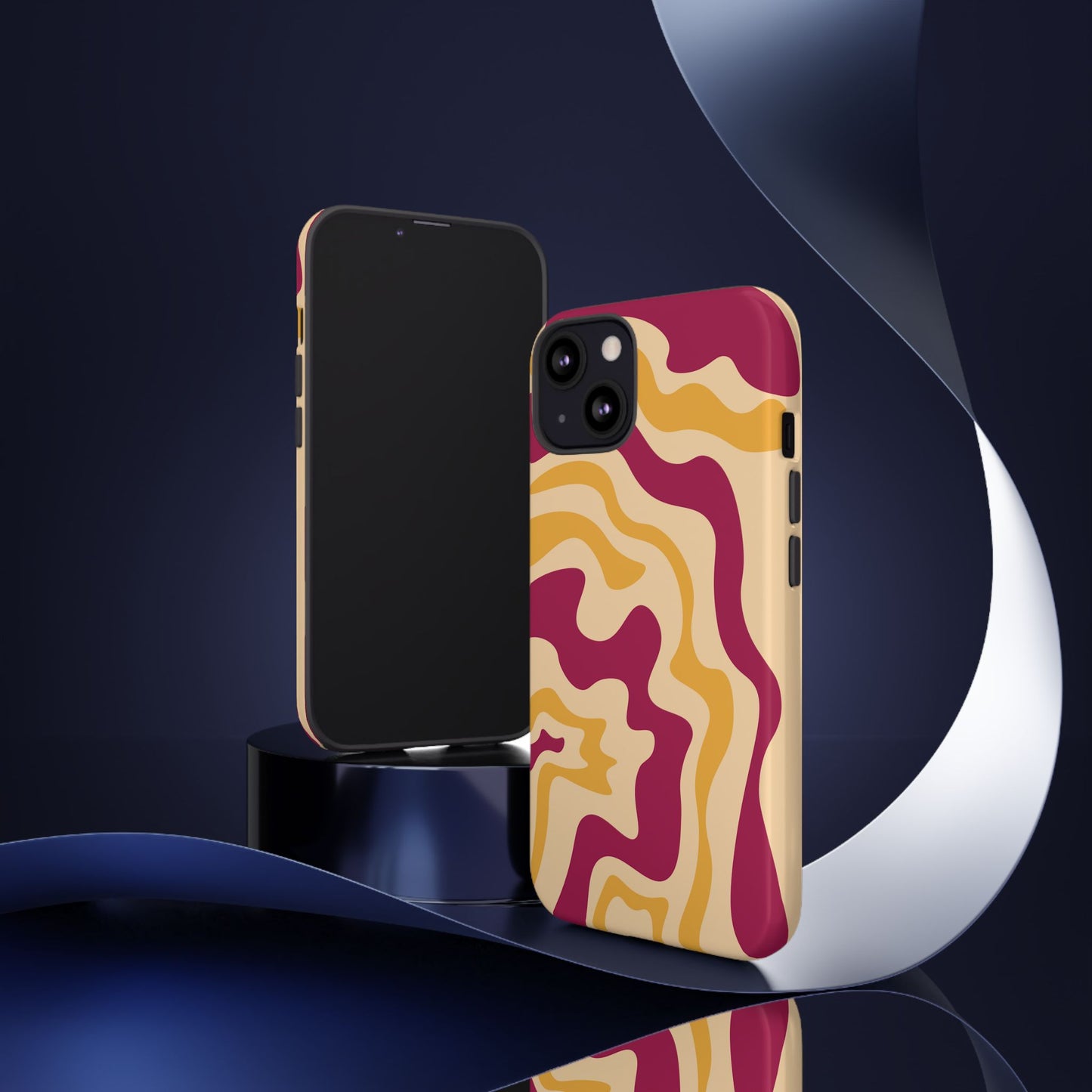 Cherry Bloom - Swirl Pattern Tough Phone Case