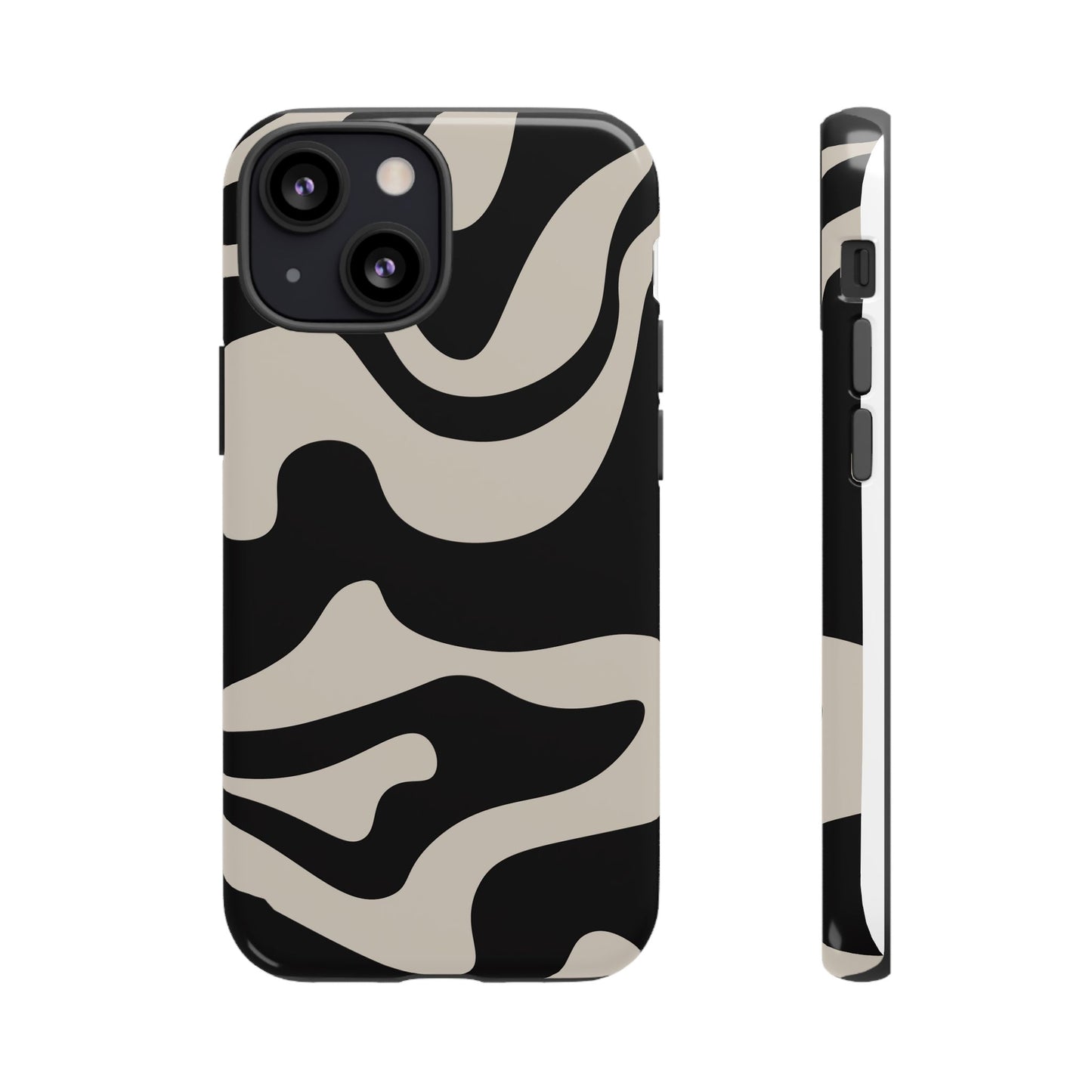 Night Wave - Swirl Pattern Tough Phone Case