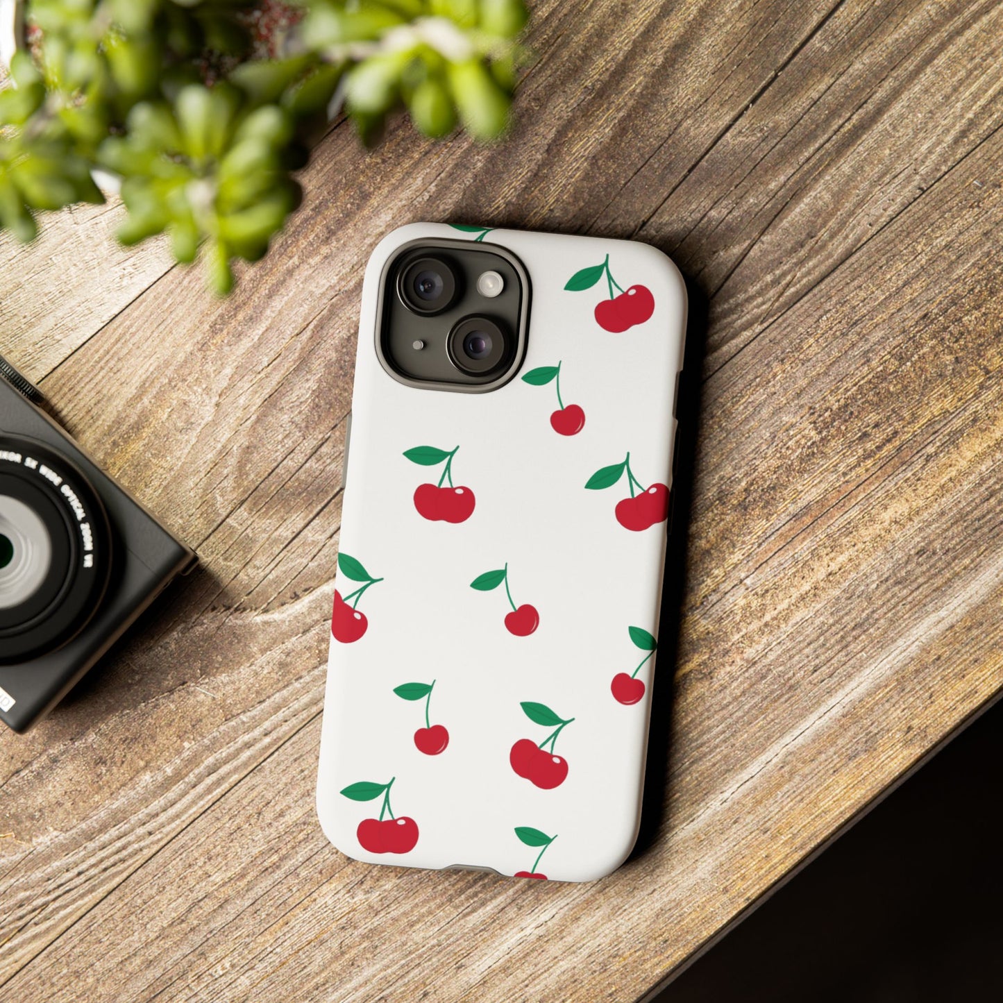 Cherry - Seamless Pattern Tough Phone Case
