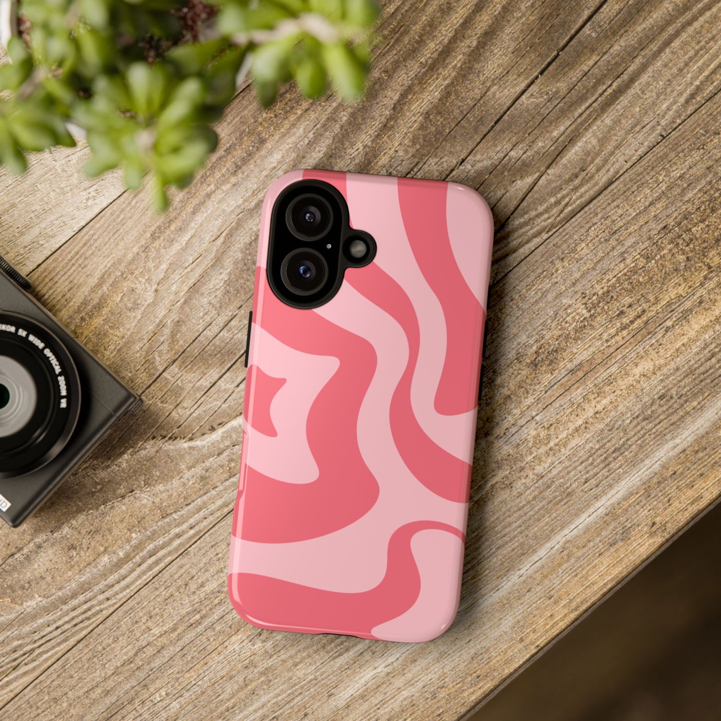 Rosé - Swirl Pattern Tough Phone Case