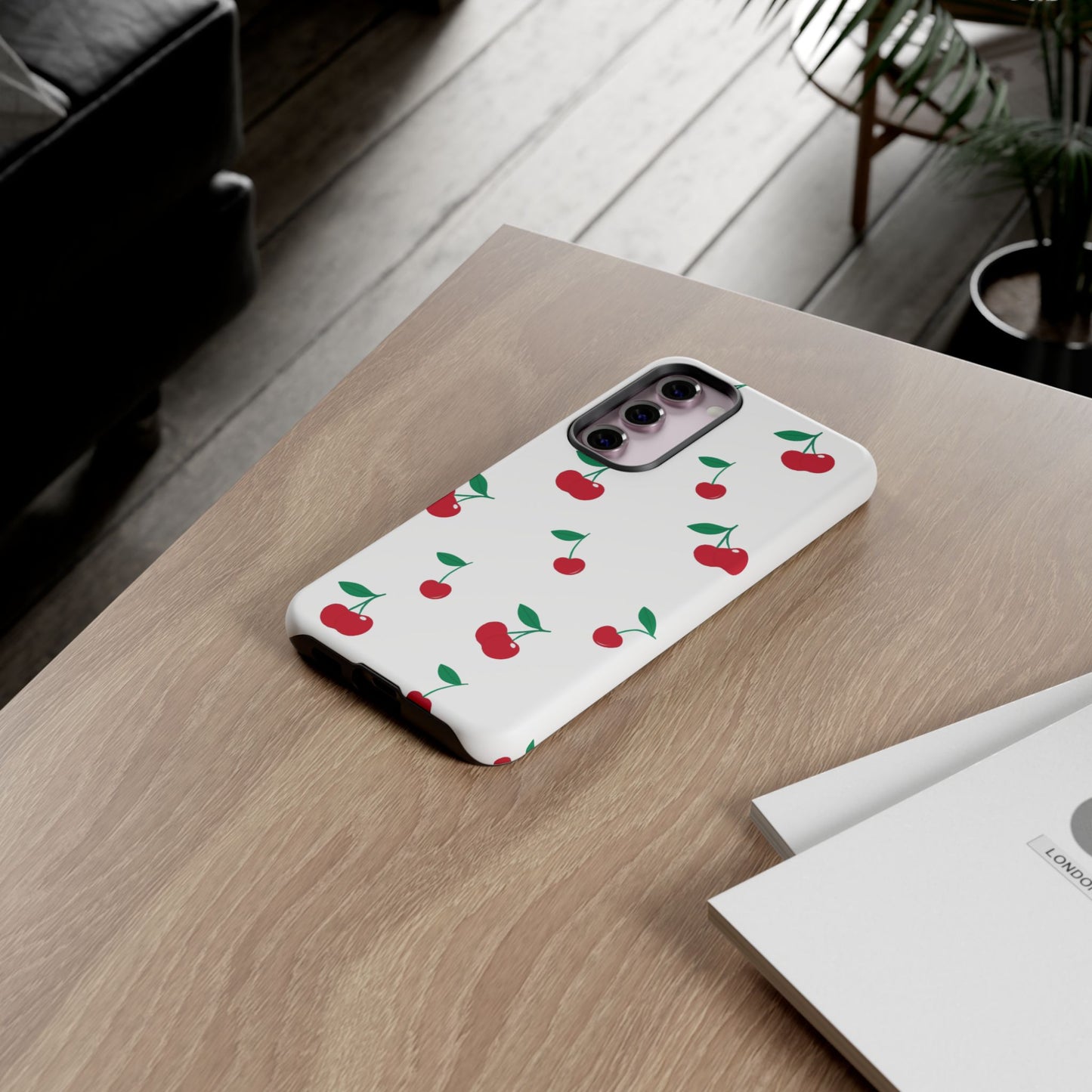 Cherry - Seamless Pattern Tough Phone Case