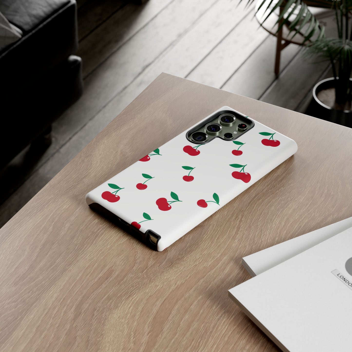 Cherry - Seamless Pattern Tough Phone Case