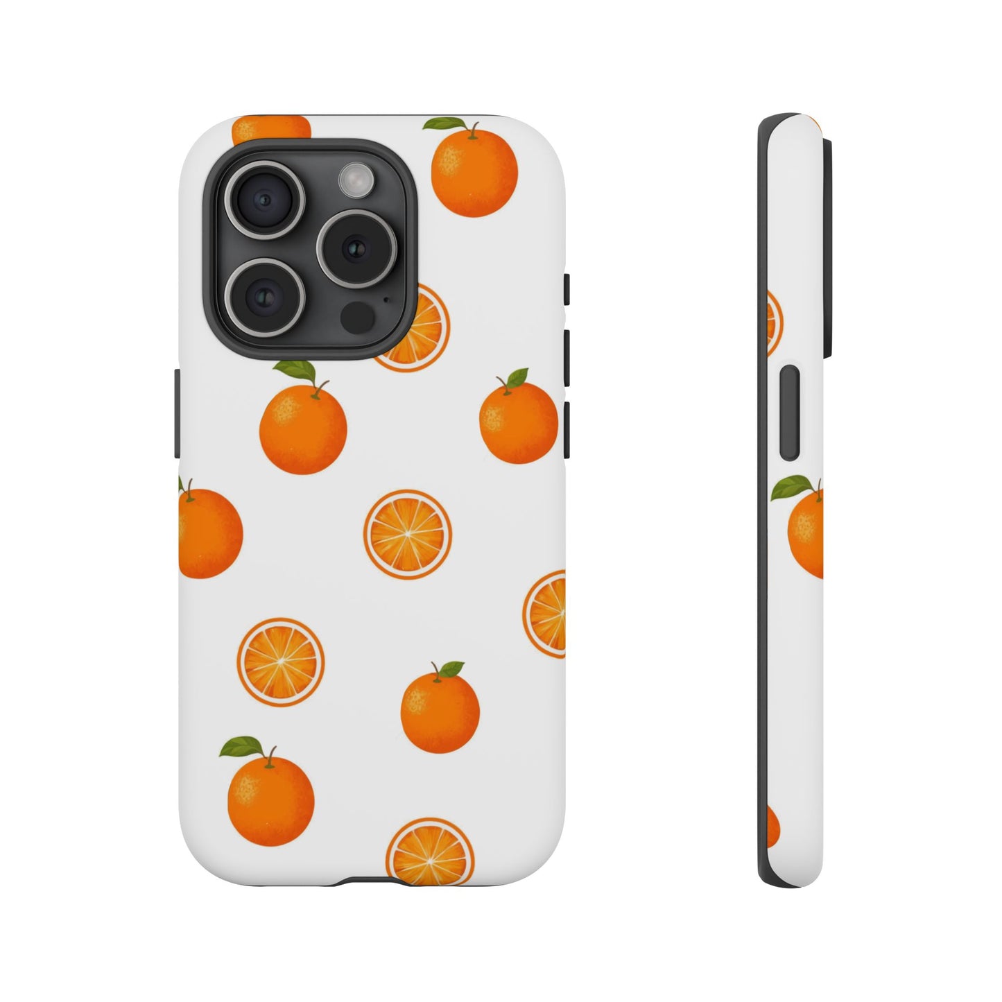 Orange - Seamless Pattern Tough Phone Case
