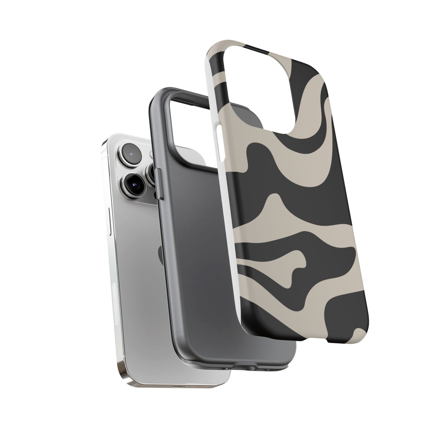 Night Wave - Swirl Pattern Tough Phone Case