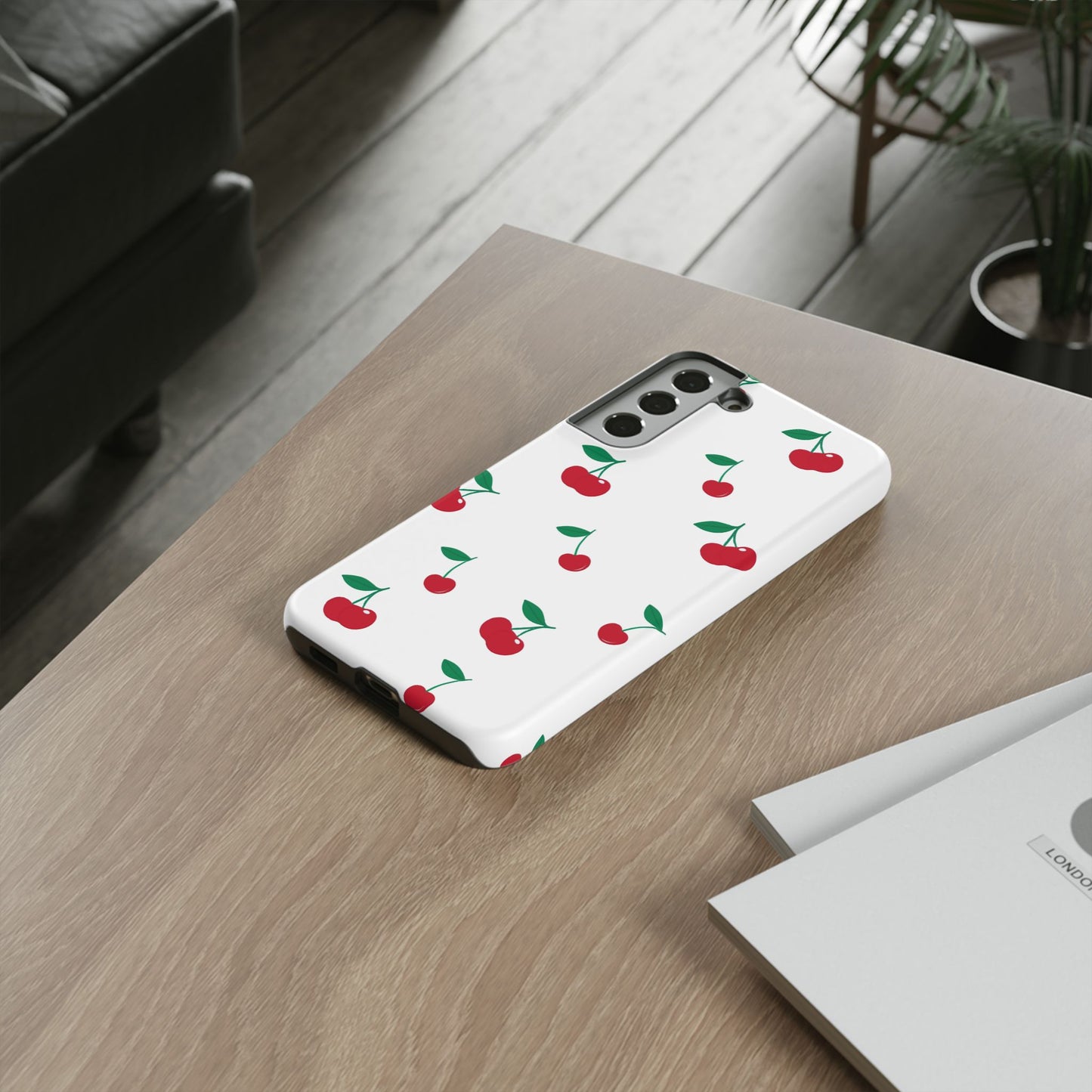 Cherry - Seamless Pattern Tough Phone Case