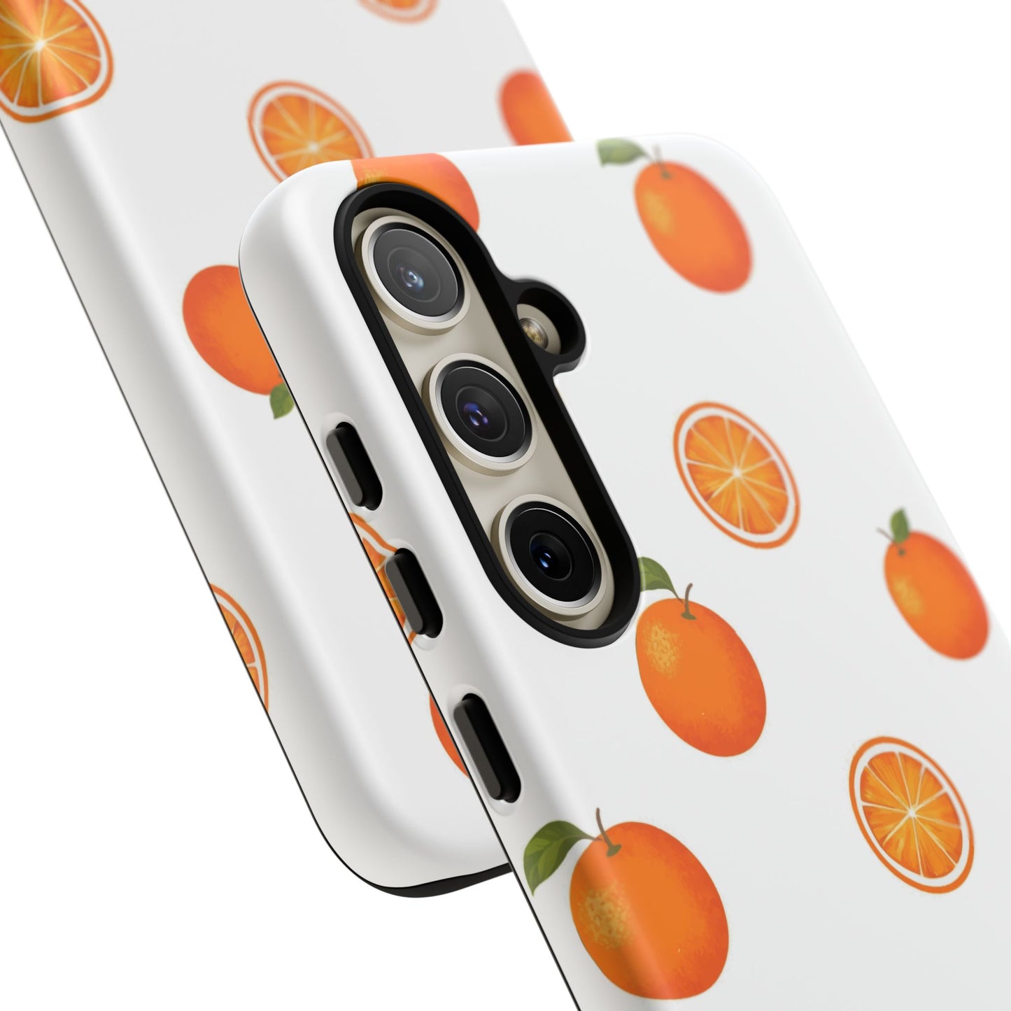 Orange - Seamless Pattern Tough Phone Case