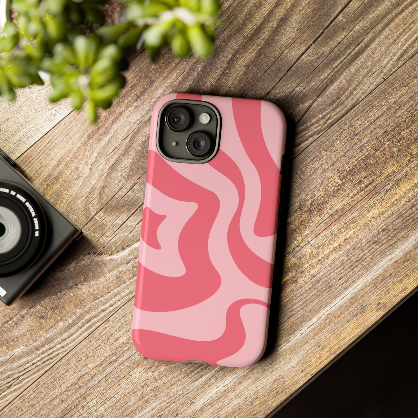 Rosé - Swirl Pattern Tough Phone Case