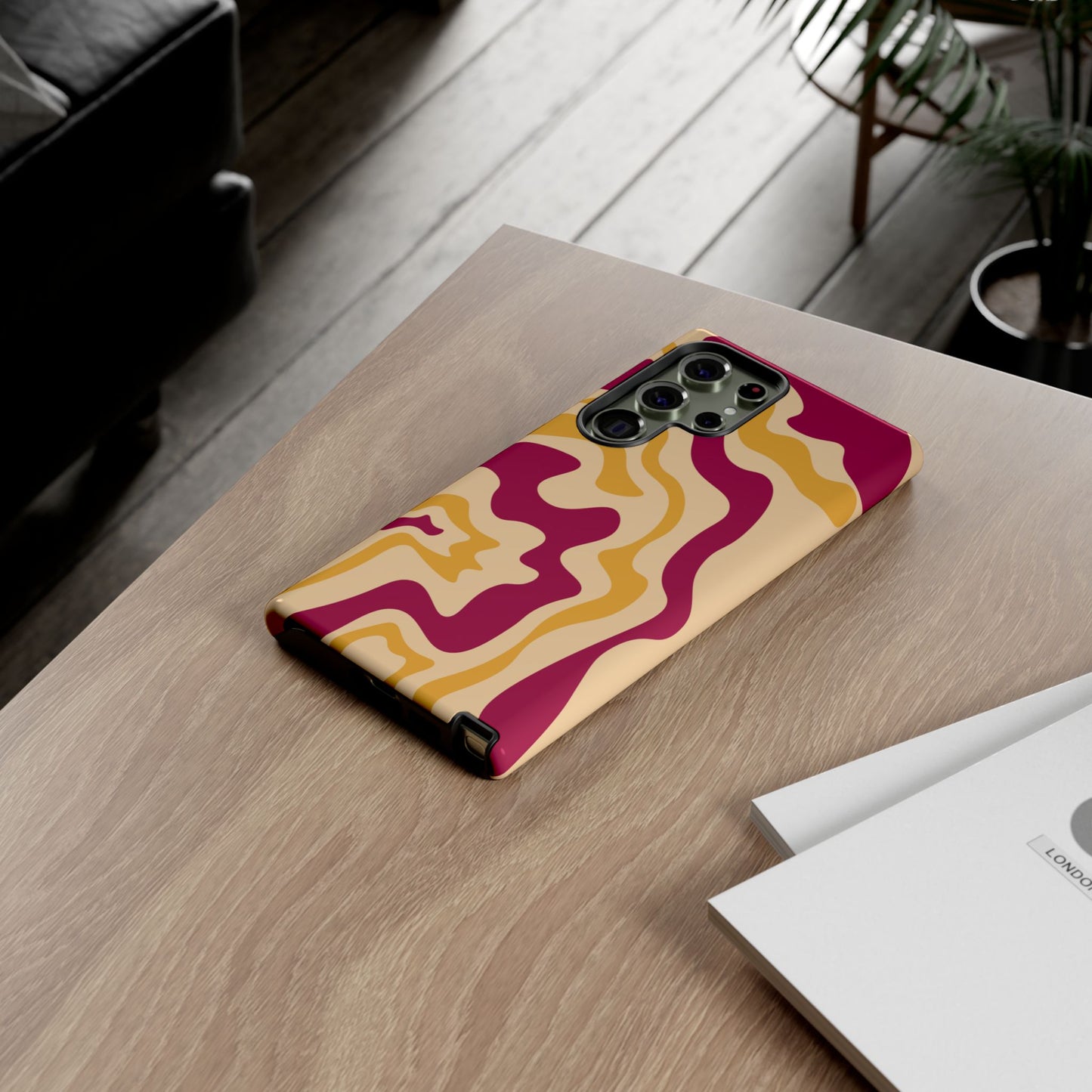 Cherry Bloom - Swirl Pattern Tough Phone Case
