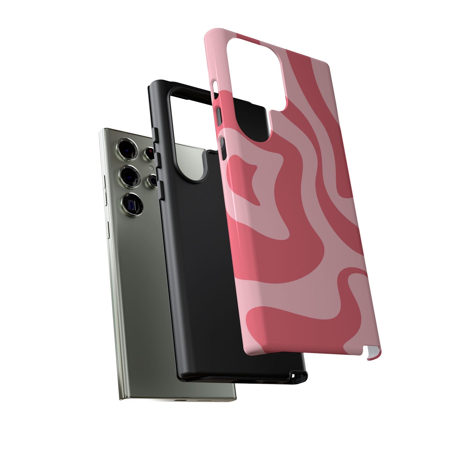 Rosé - Swirl Pattern Tough Phone Case