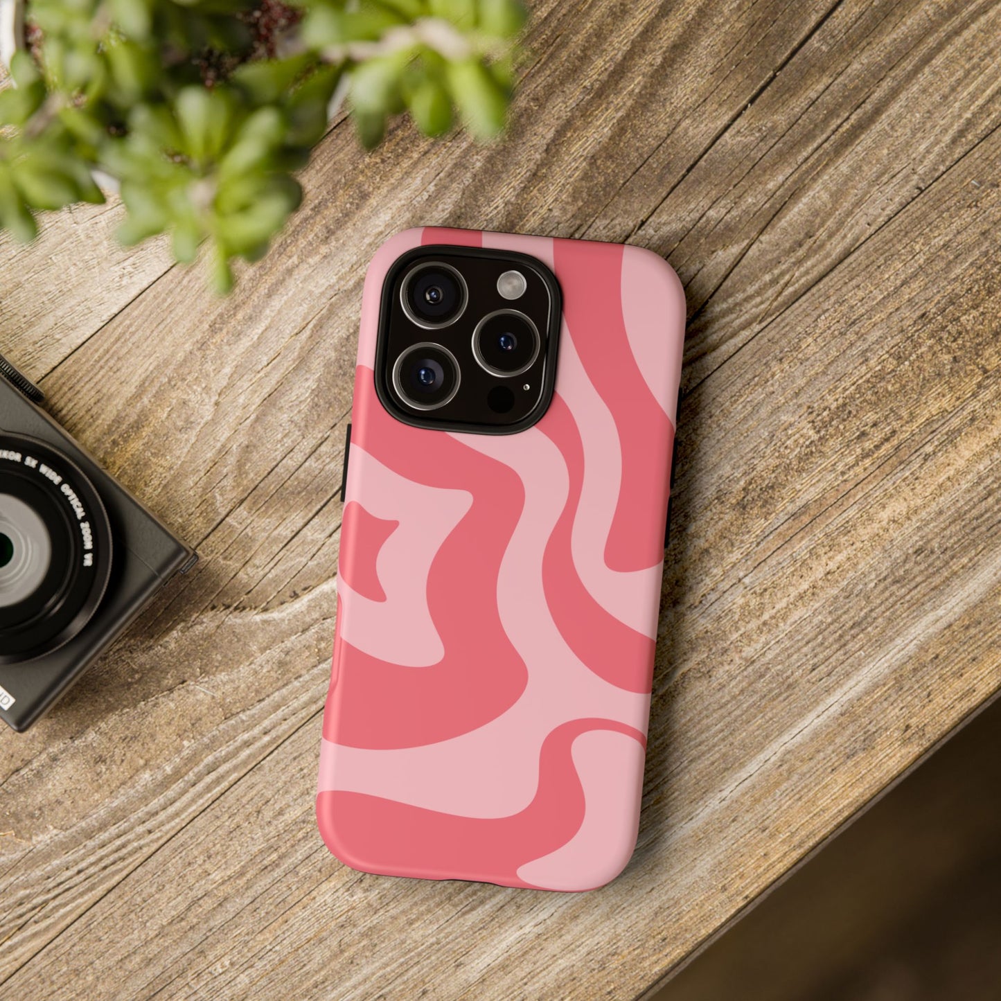 Rosé - Swirl Pattern Tough Phone Case