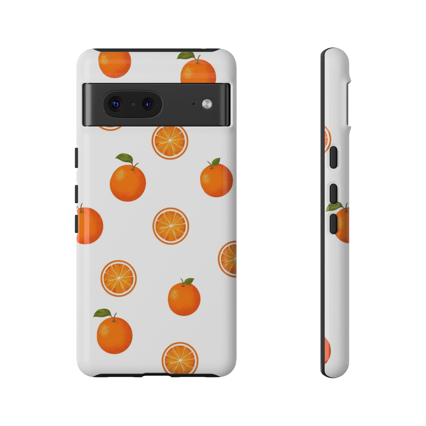 Orange - Seamless Pattern Tough Phone Case