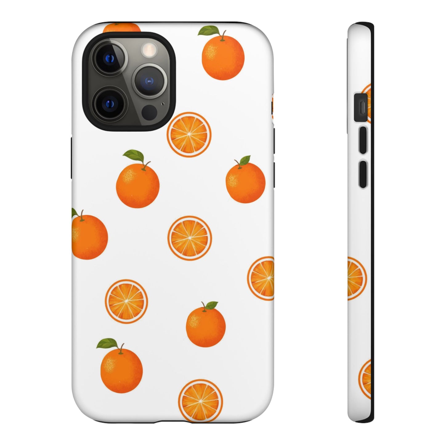 Orange - Seamless Pattern Tough Phone Case