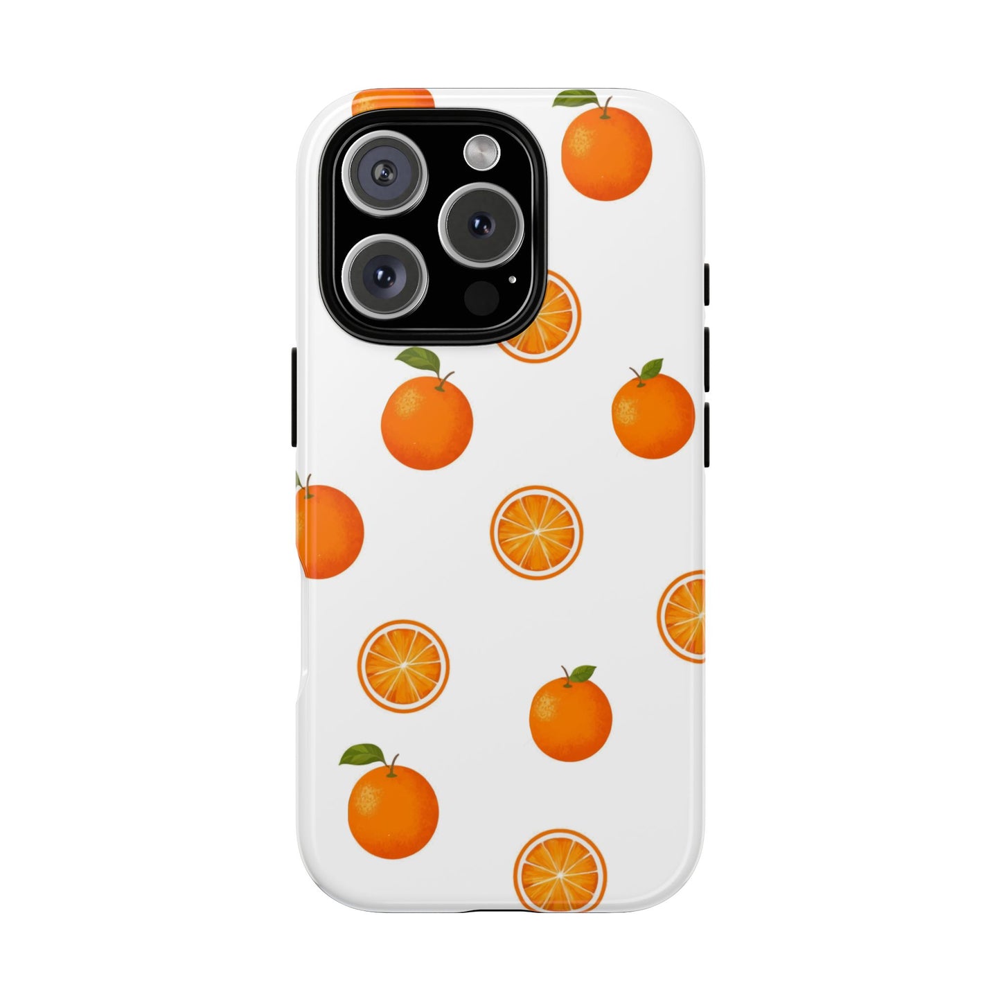 Orange - Seamless Pattern Tough Phone Case