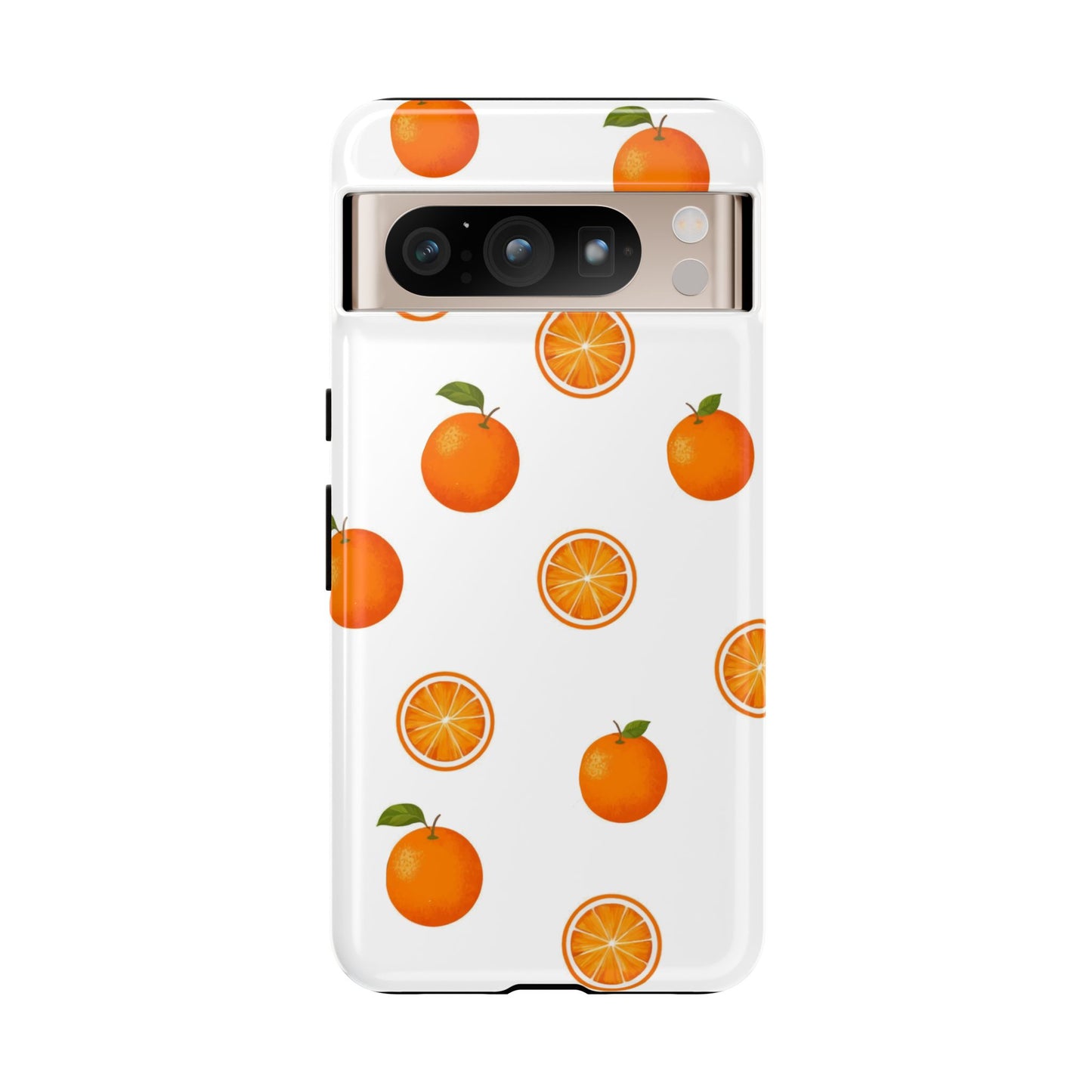 Orange - Seamless Pattern Tough Phone Case