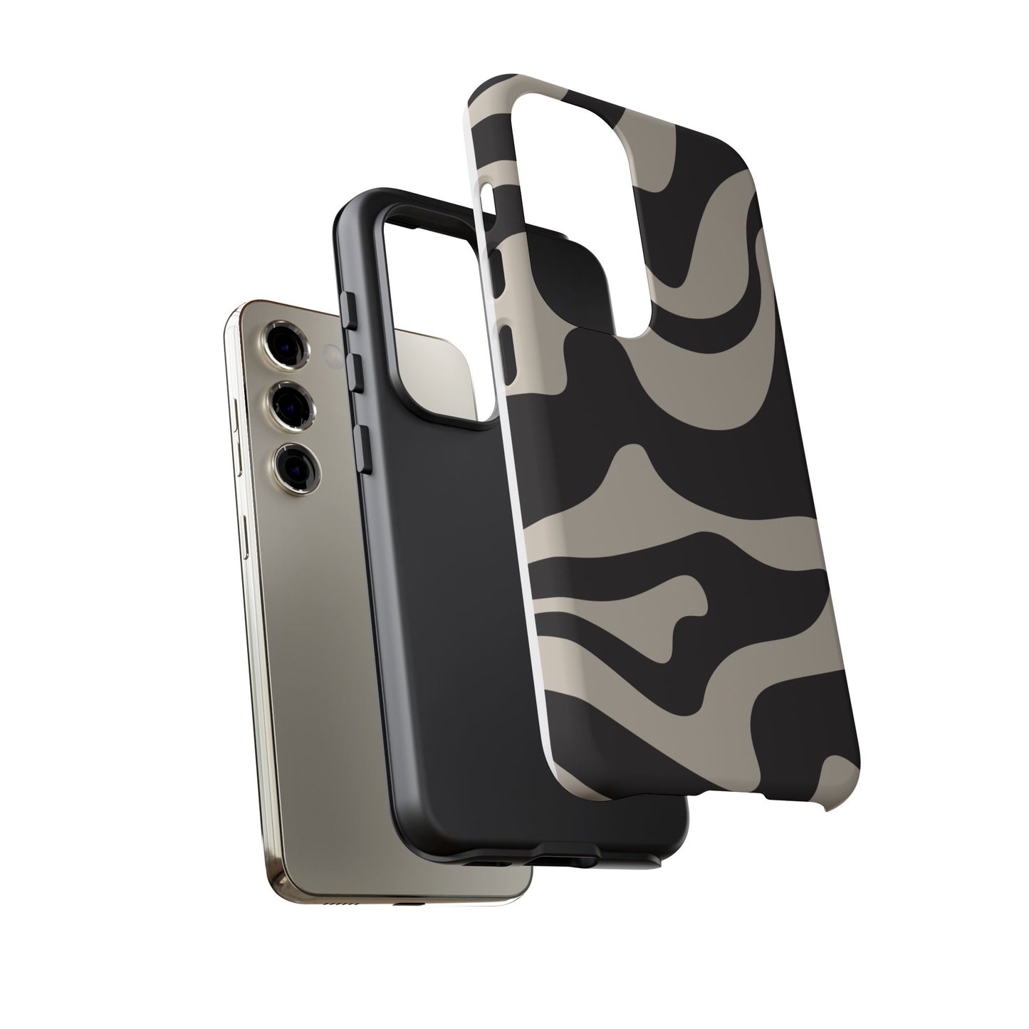 Night Wave - Swirl Pattern Tough Phone Case