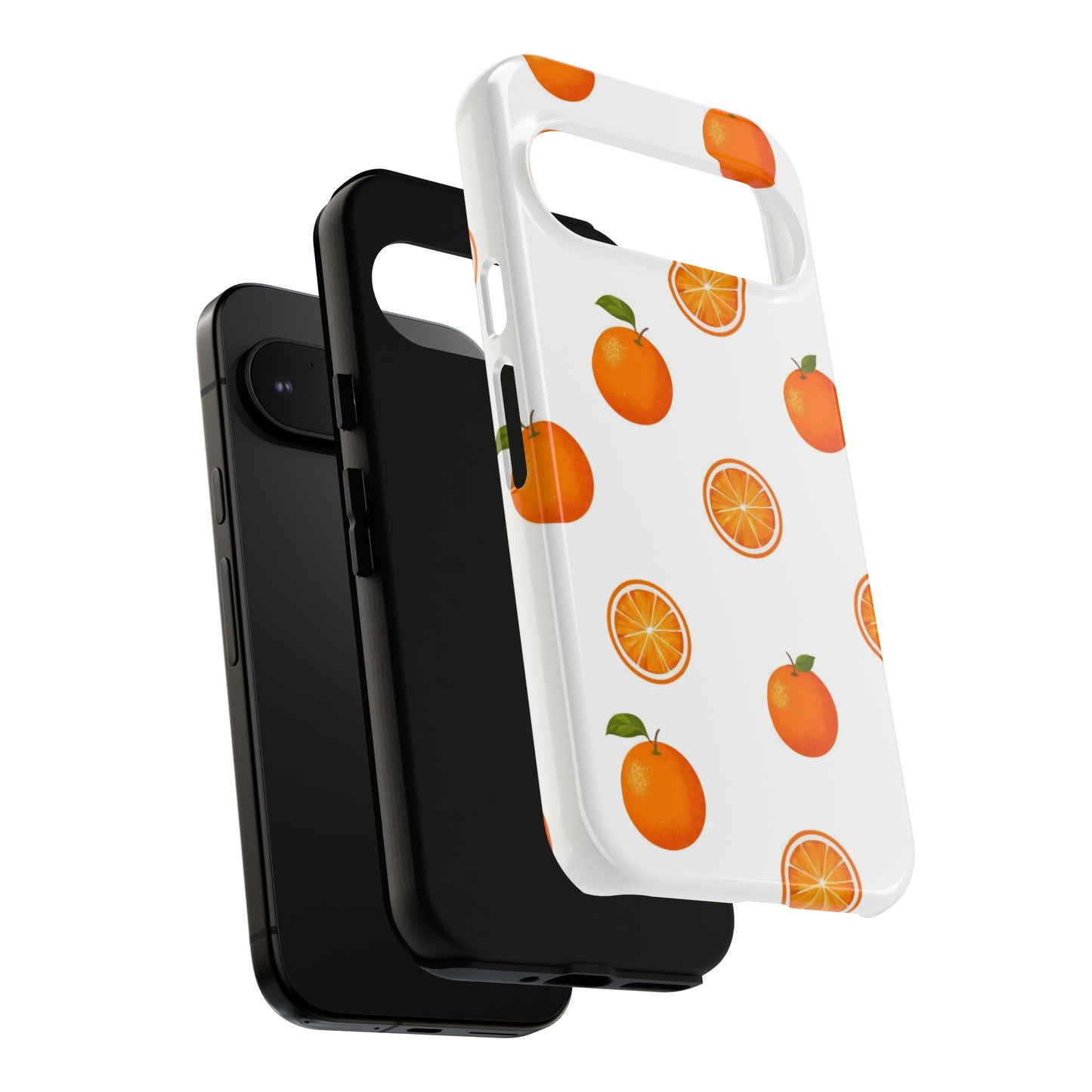 Orange - Seamless Pattern Tough Phone Case