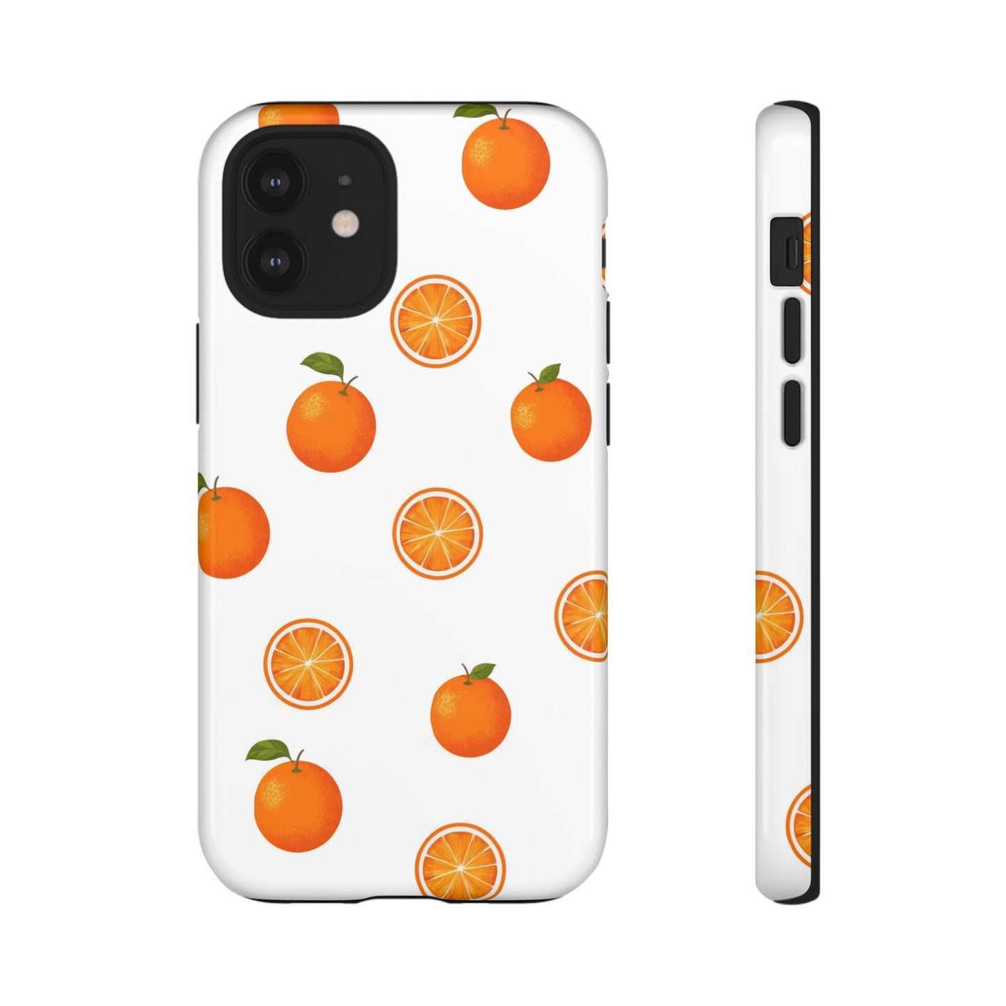 Orange - Seamless Pattern Tough Phone Case