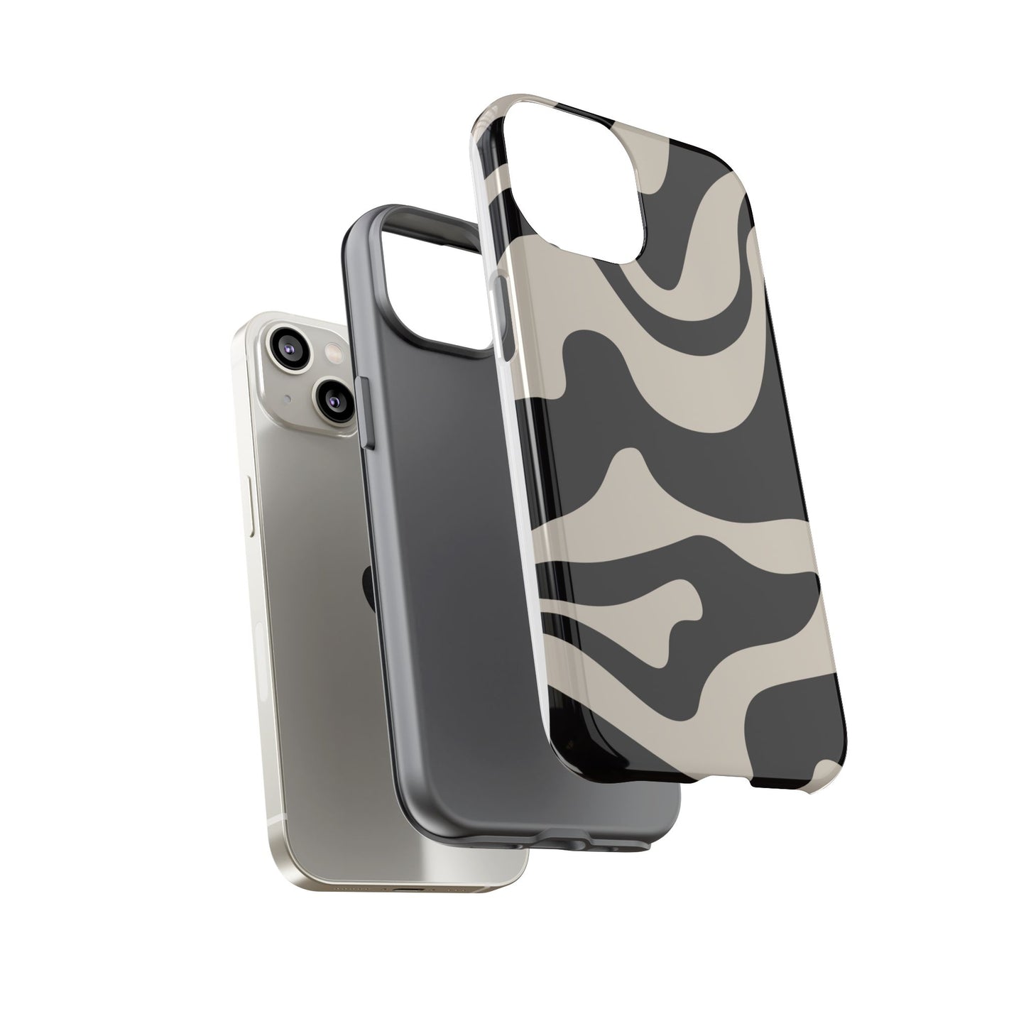 Night Wave - Swirl Pattern Tough Phone Case