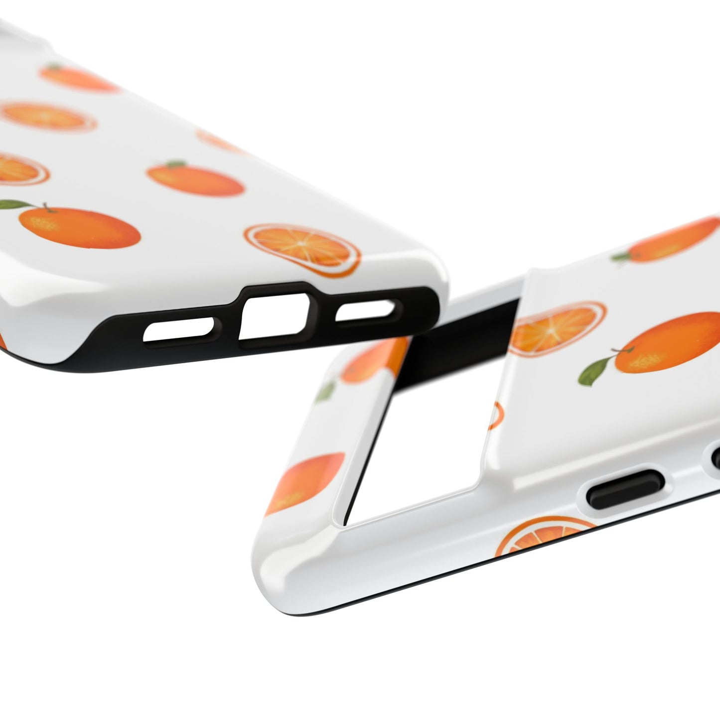 Orange - Seamless Pattern Tough Phone Case