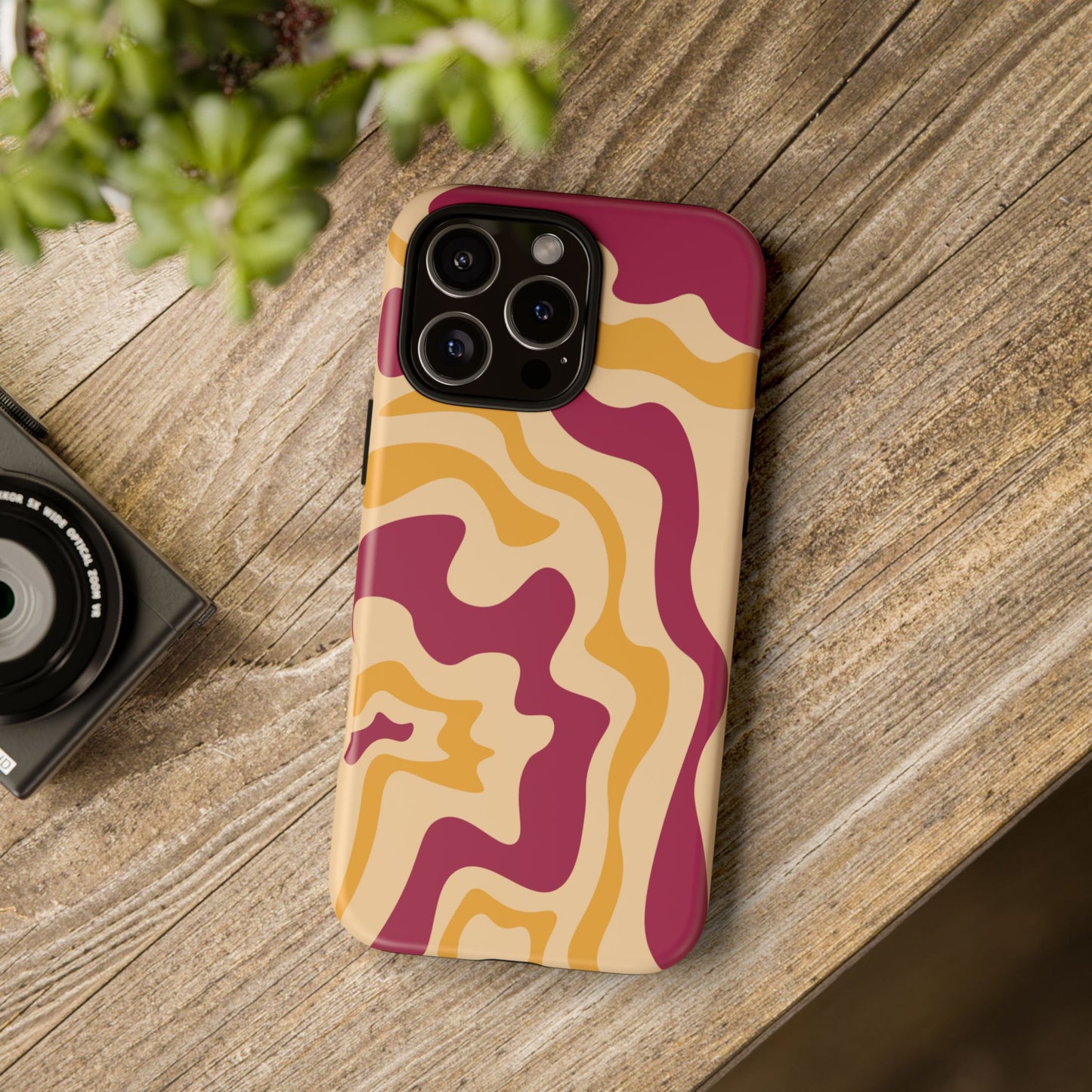 Cherry Bloom - Swirl Pattern Tough Phone Case