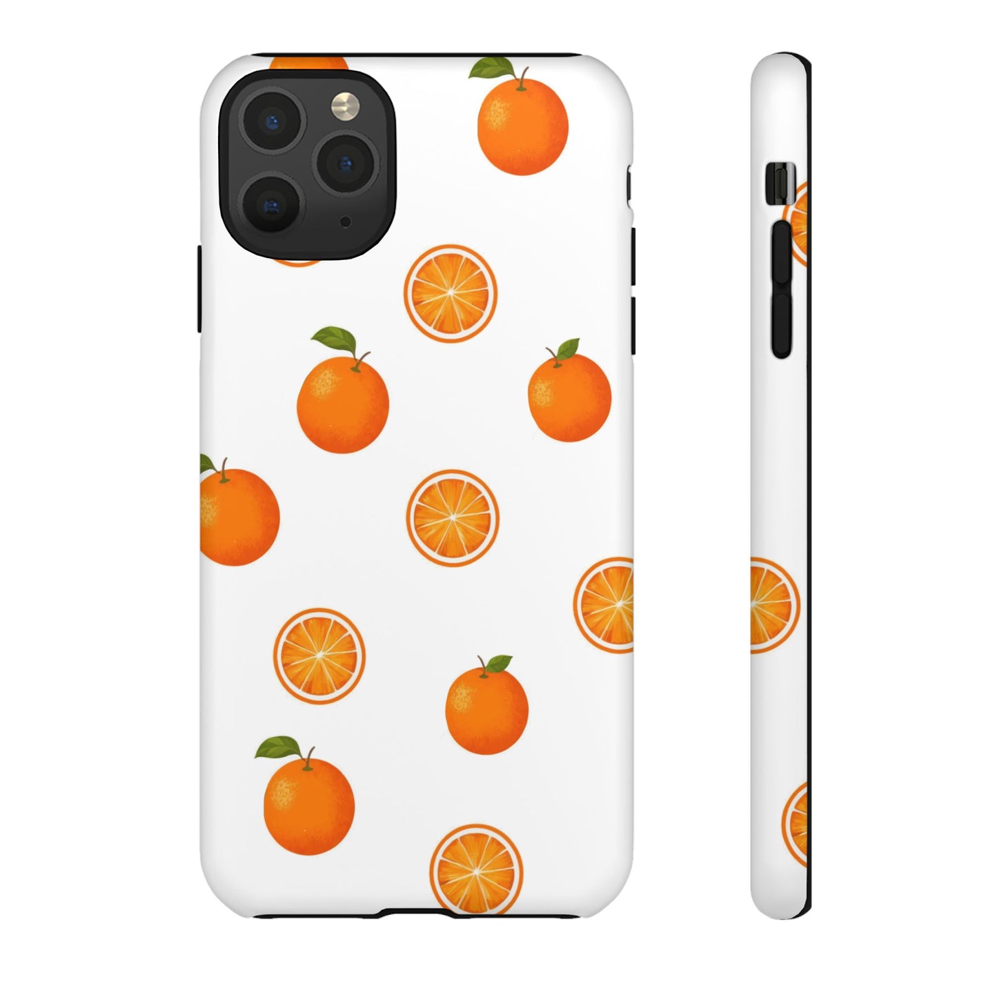 Orange - Seamless Pattern Tough Phone Case