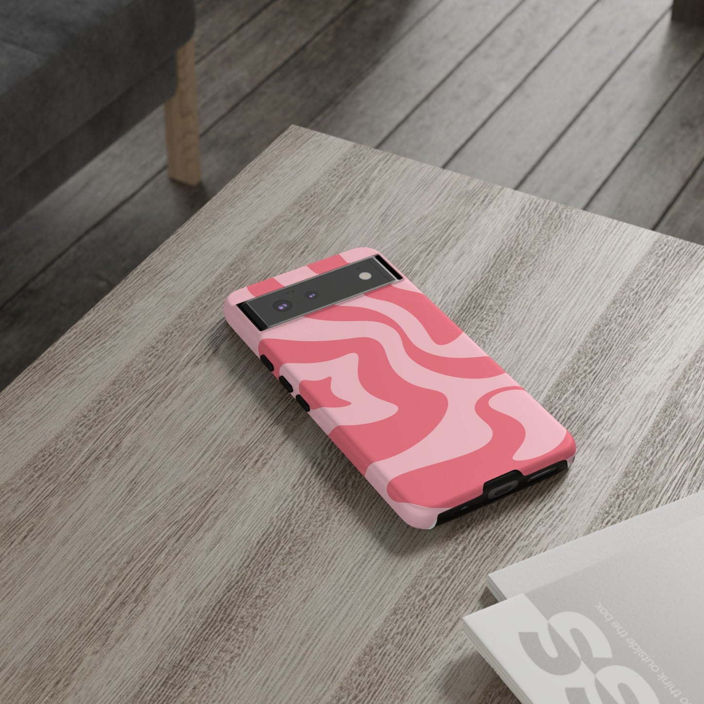 Rosé - Swirl Pattern Tough Phone Case