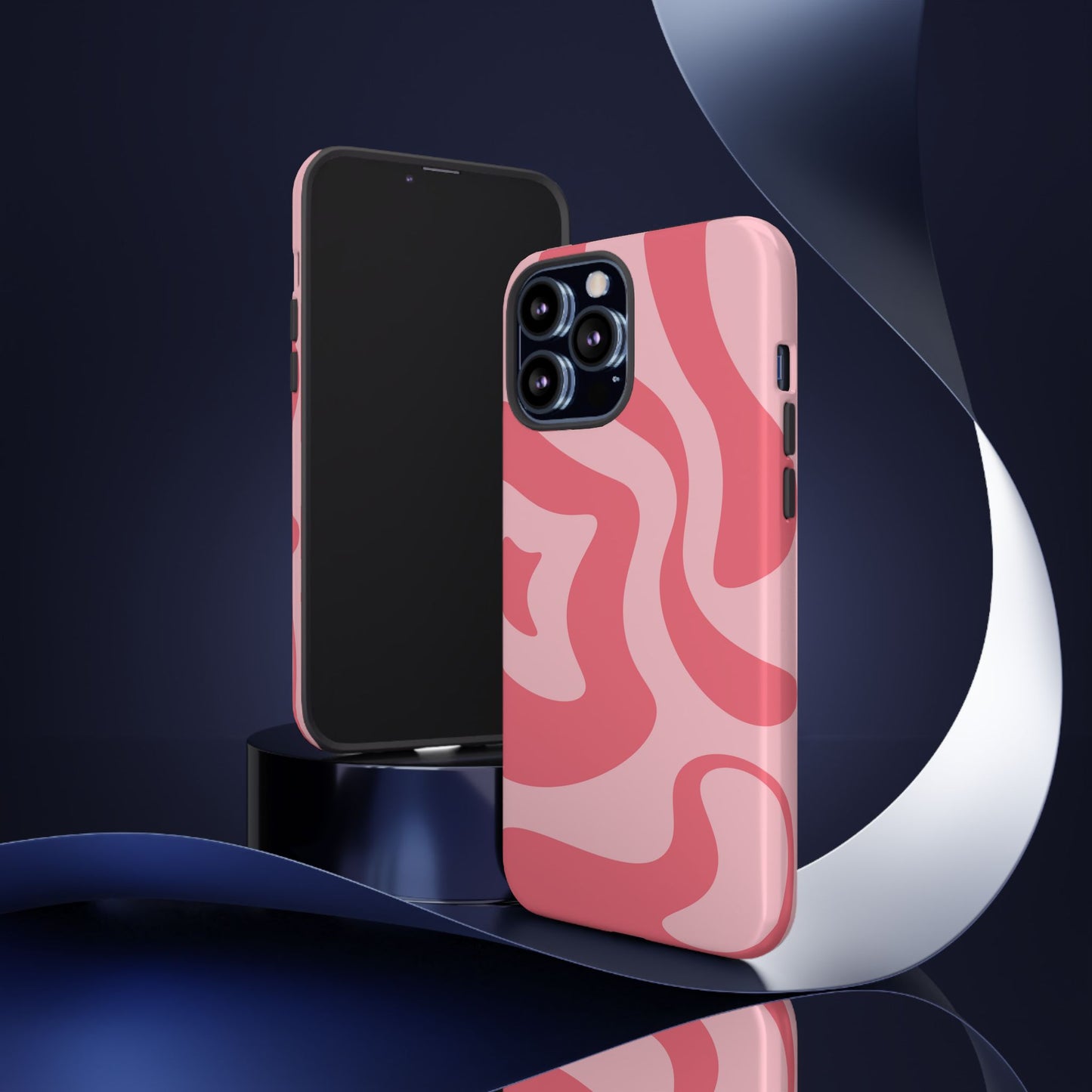 Rosé - Swirl Pattern Tough Phone Case