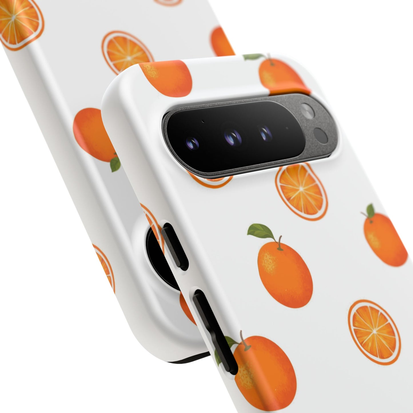 Orange - Seamless Pattern Tough Phone Case