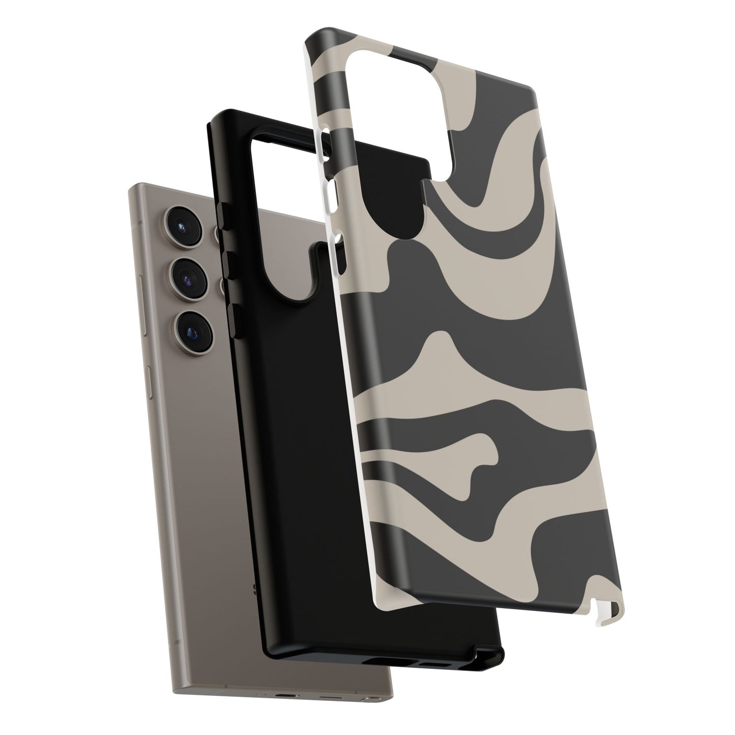 Night Wave - Swirl Pattern Tough Phone Case