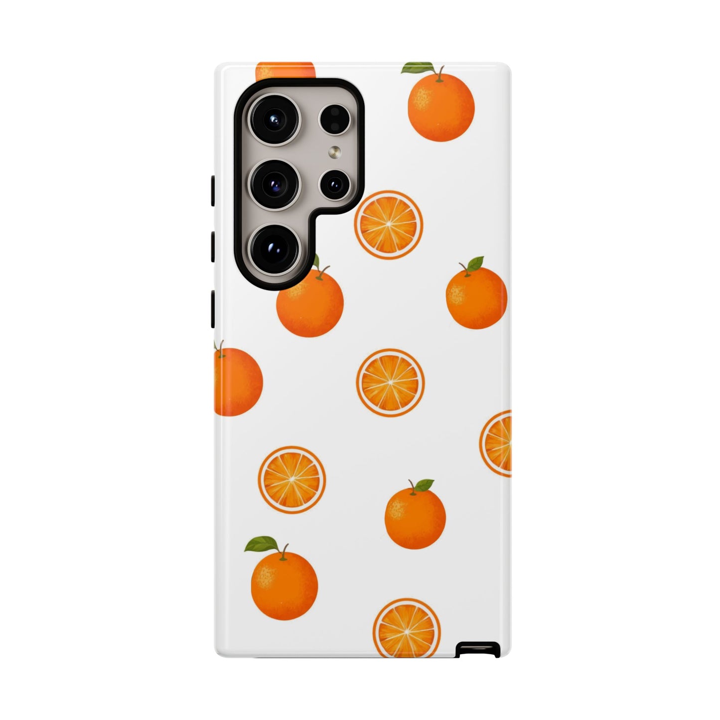 Orange - Seamless Pattern Tough Phone Case