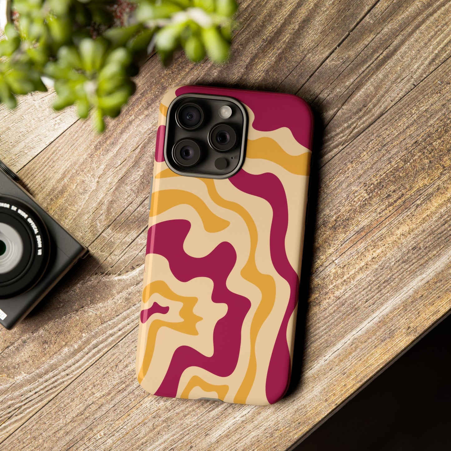Cherry Bloom - Swirl Pattern Tough Phone Case