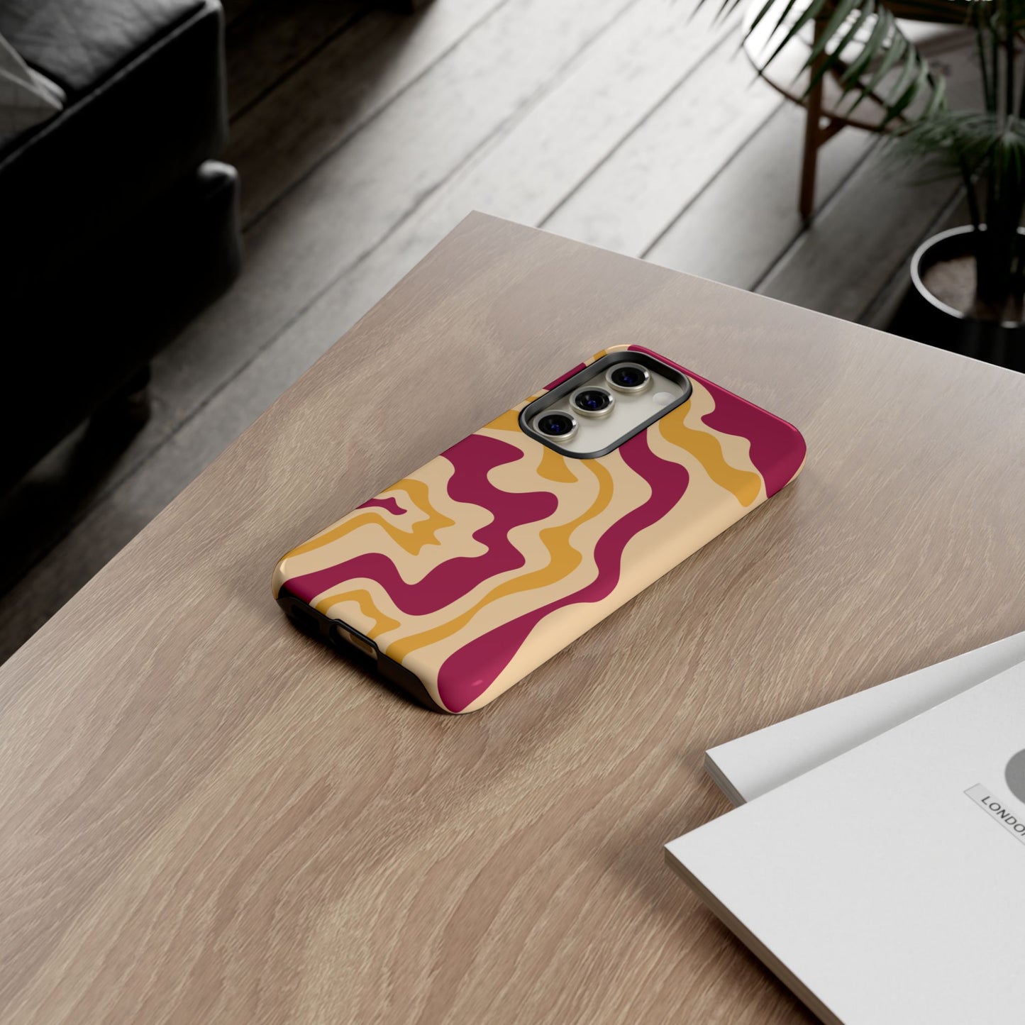 Cherry Bloom - Swirl Pattern Tough Phone Case