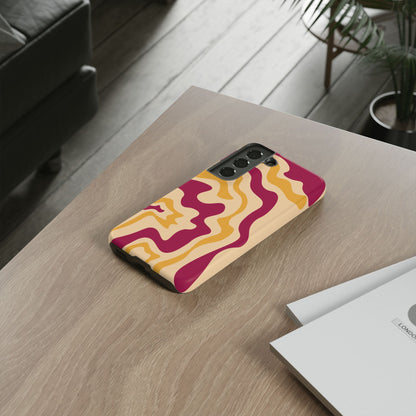 Cherry Bloom - Swirl Pattern Tough Phone Case