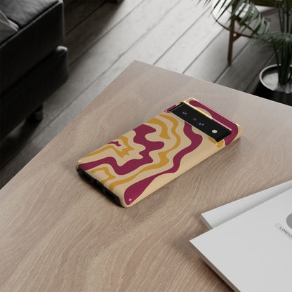 Cherry Bloom - Swirl Pattern Tough Phone Case