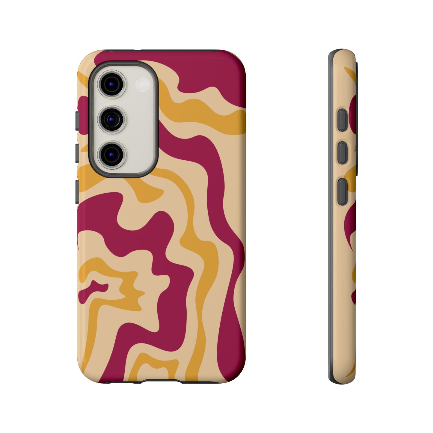 Cherry Bloom - Swirl Pattern Tough Phone Case
