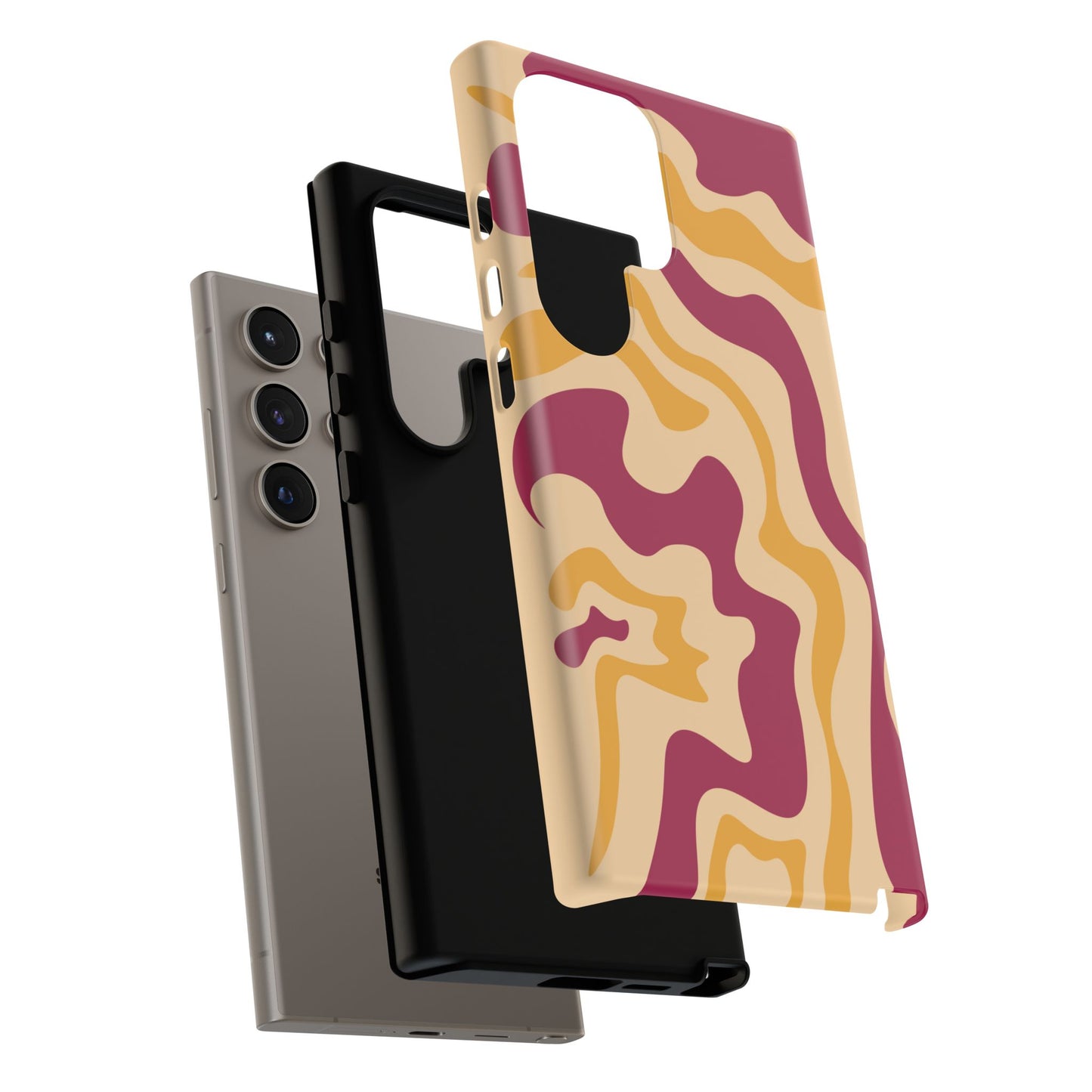 Cherry Bloom - Swirl Pattern Tough Phone Case
