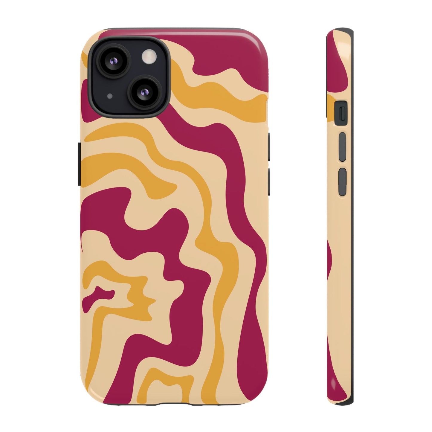 Cherry Bloom - Swirl Pattern Tough Phone Case