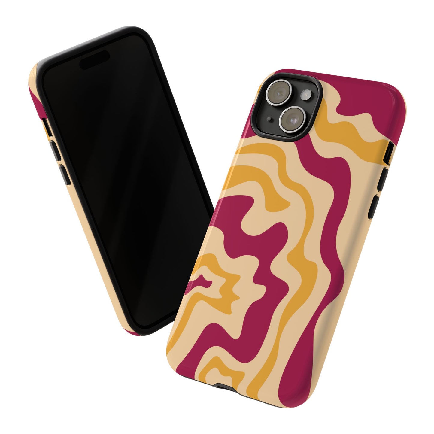 Cherry Bloom - Swirl Pattern Tough Phone Case