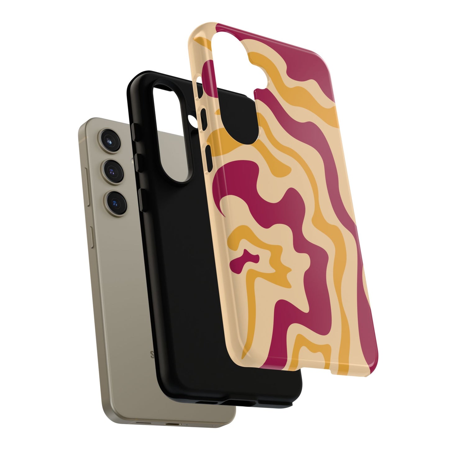 Cherry Bloom - Swirl Pattern Tough Phone Case