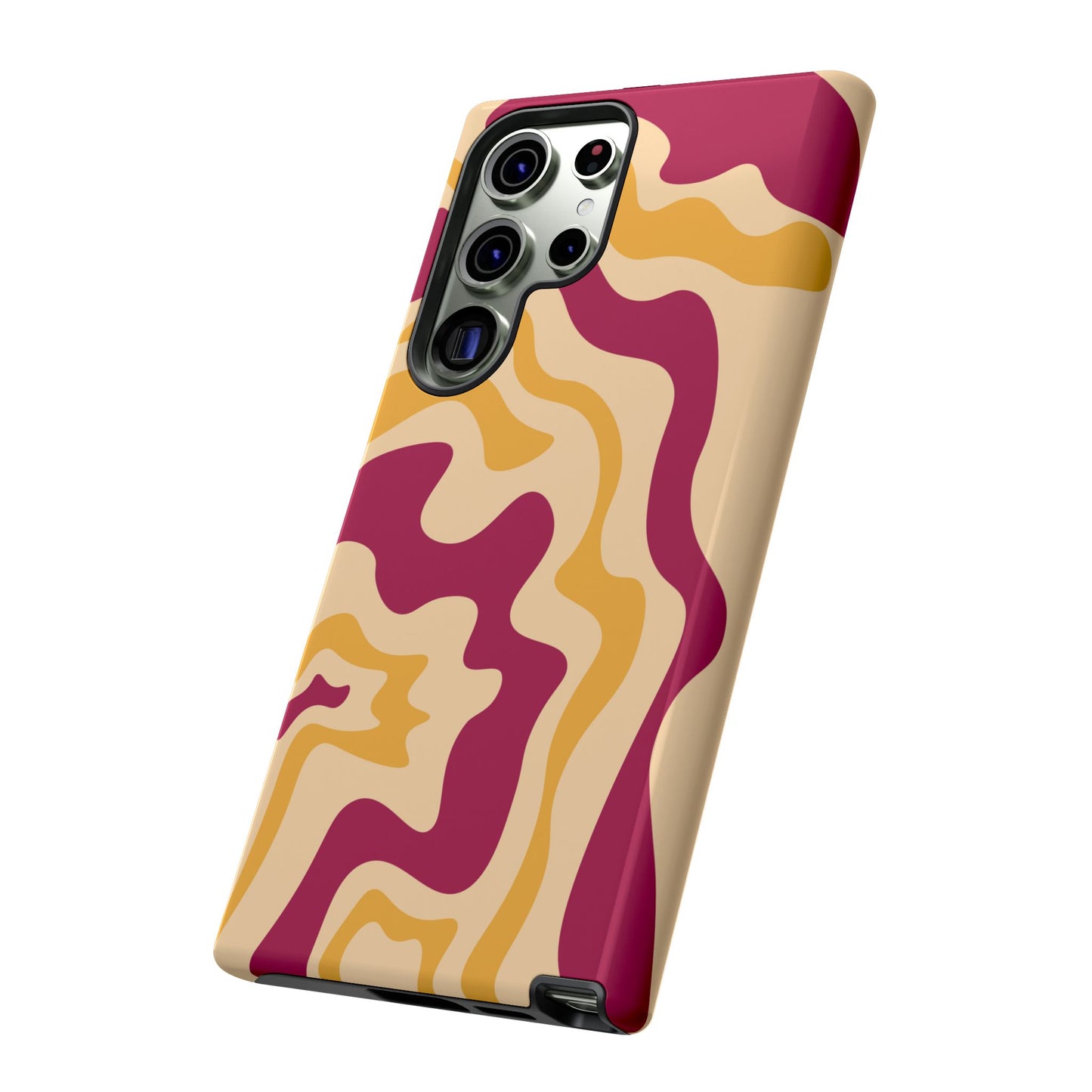 Cherry Bloom - Swirl Pattern Tough Phone Case