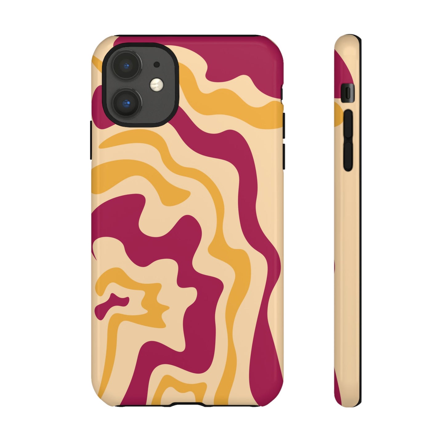 Cherry Bloom - Swirl Pattern Tough Phone Case