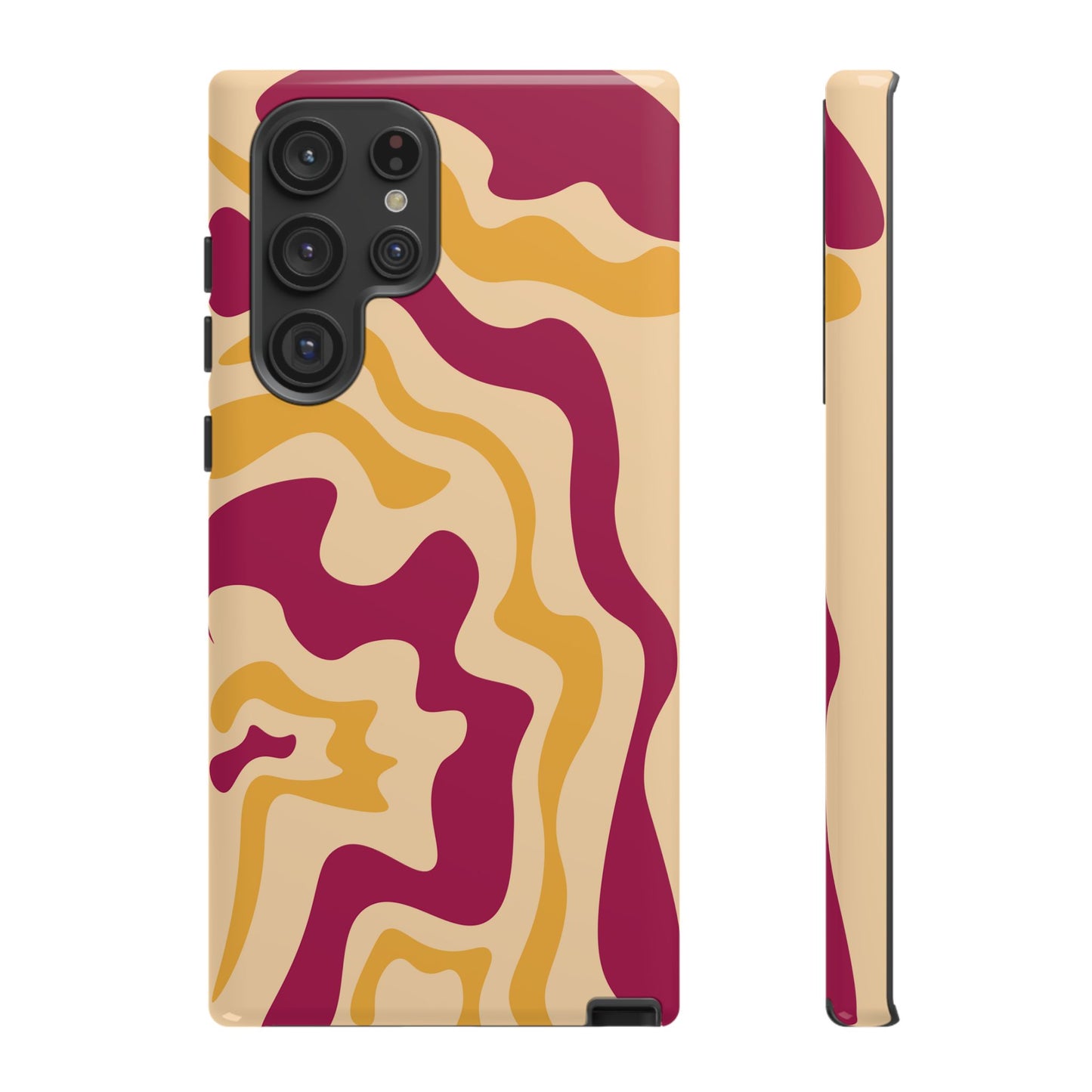 Cherry Bloom - Swirl Pattern Tough Phone Case